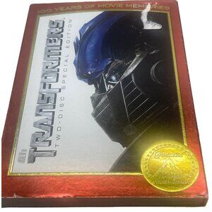 transformers 2 disc special edition DVD set paramount 100 years PG13 143 m READ